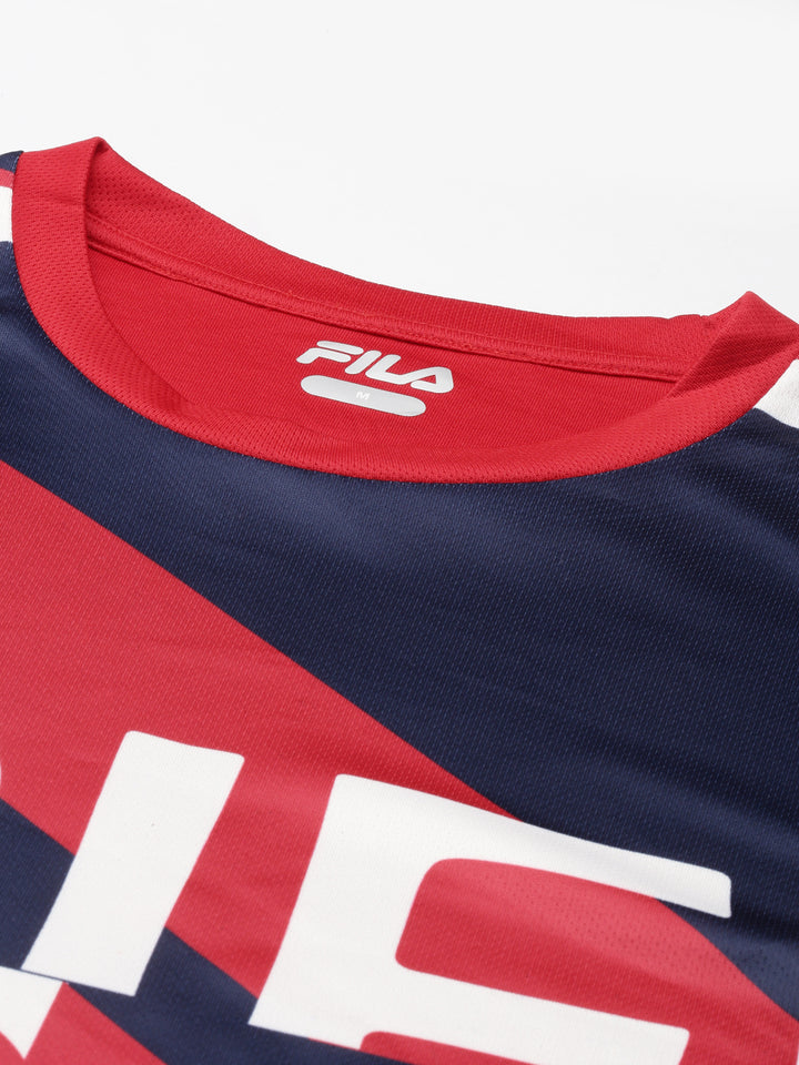 Fila White Abby Men's Graphic T-Shirt