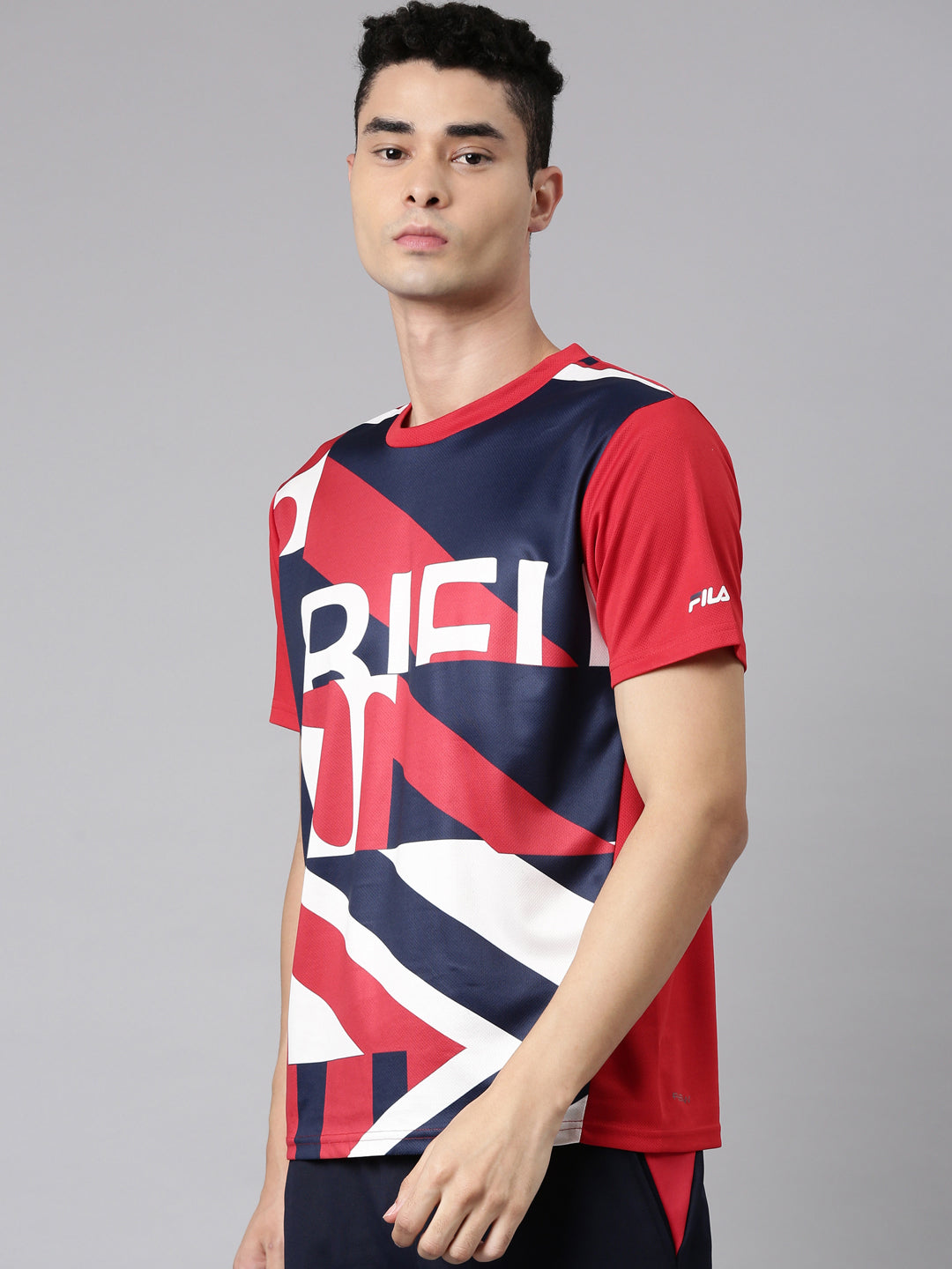 Fila White Abby Men's Graphic T-Shirt