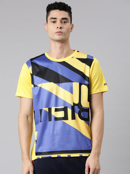 Fila White Abby Men's Graphic T-Shirt