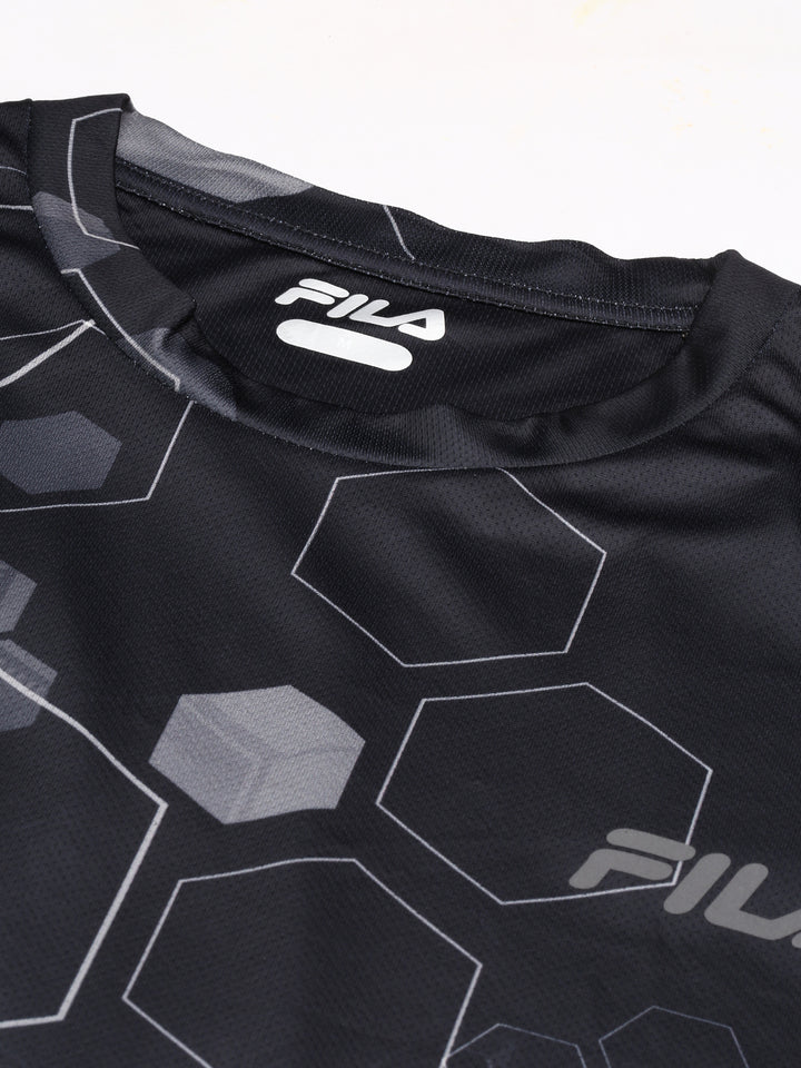 Fila White Kane Men's Graphic T-Shirt