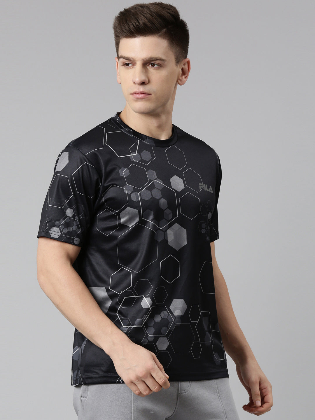 Fila White Kane Men's Graphic T-Shirt