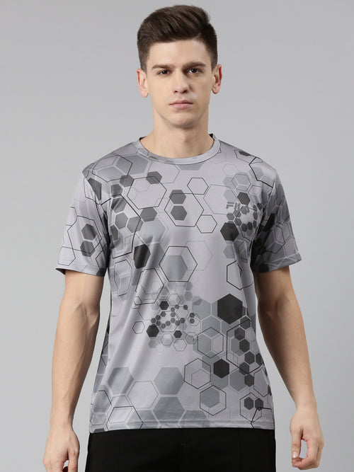 Fila White Kane Men's Graphic T-Shirt