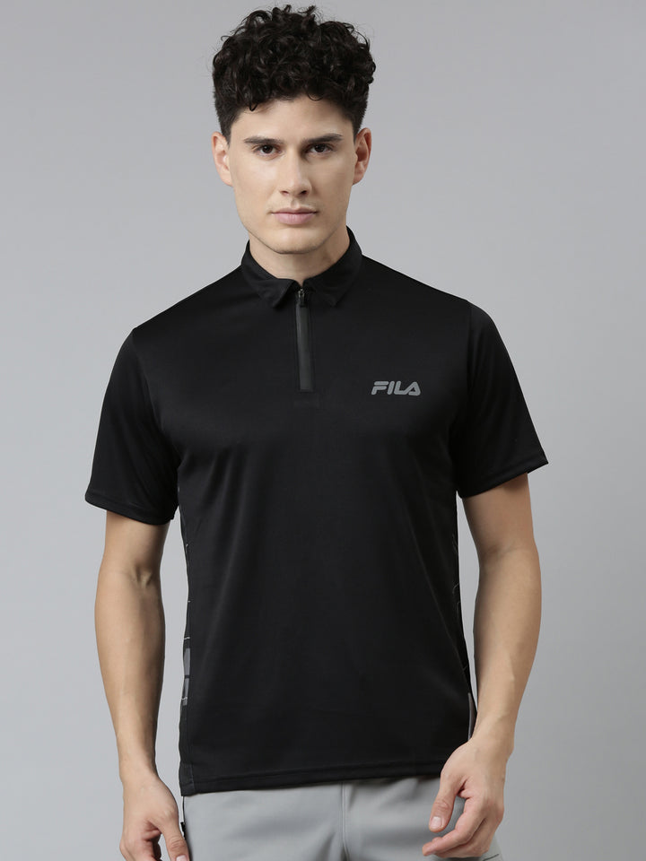 Fila Red Griff Men's Graphic Polo