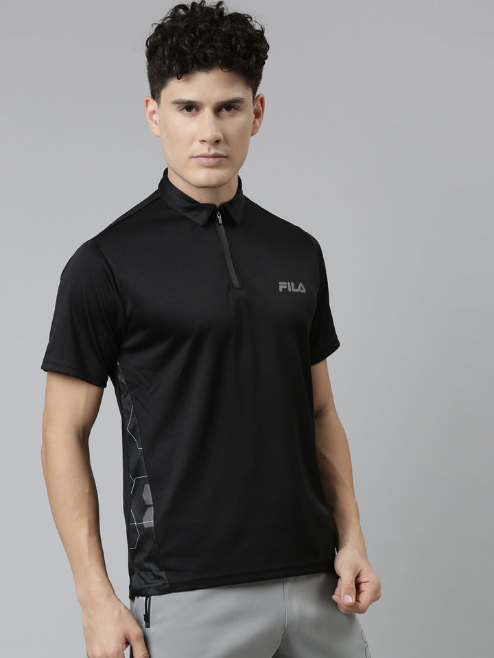 Fila Red Griff Men's Graphic Polo