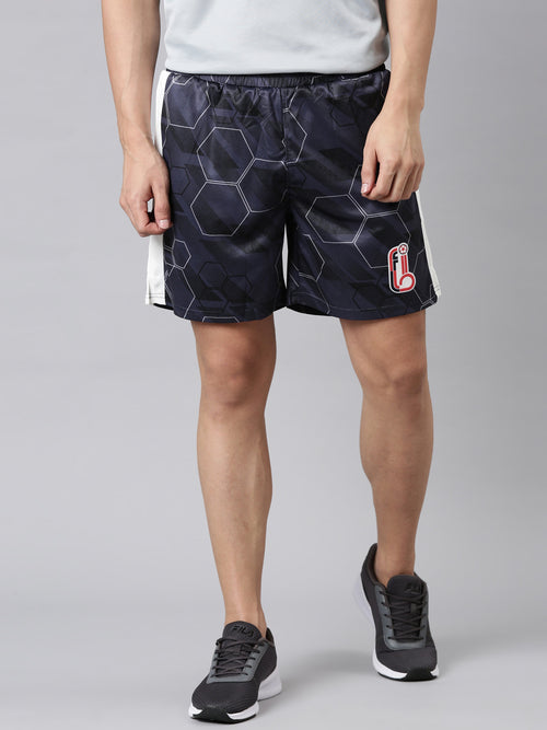 Fila White Rob Men's Cut and Sew Shorts
