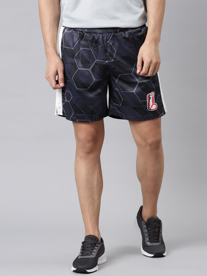 Fila White Rob Men's Cut and Sew Shorts