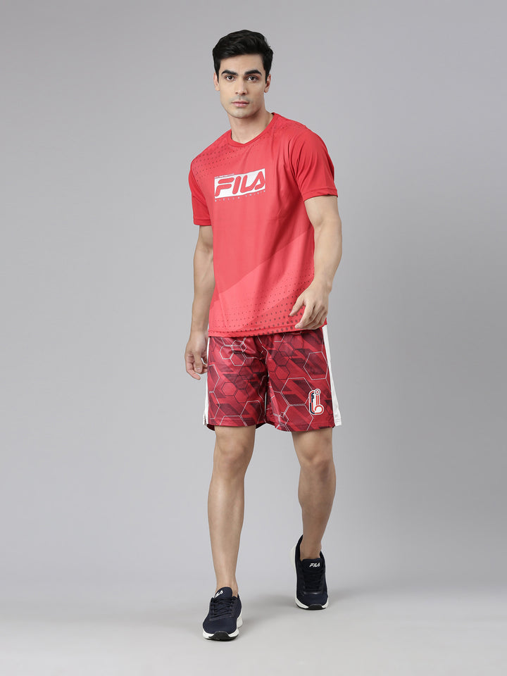 Fila Light Green Rob Men's Cut and Sew Shorts