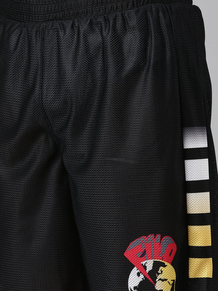 Fila White Zorro Men's Cut and Sew Shorts