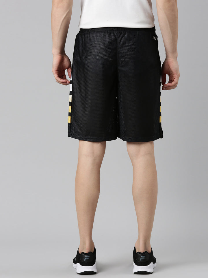 Fila White Zorro Men's Cut and Sew Shorts