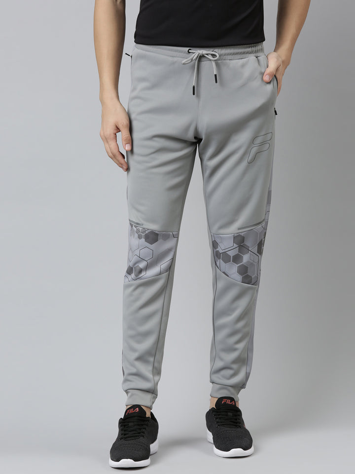 Fila Red Shell Men's Cut and Sew Track Pants