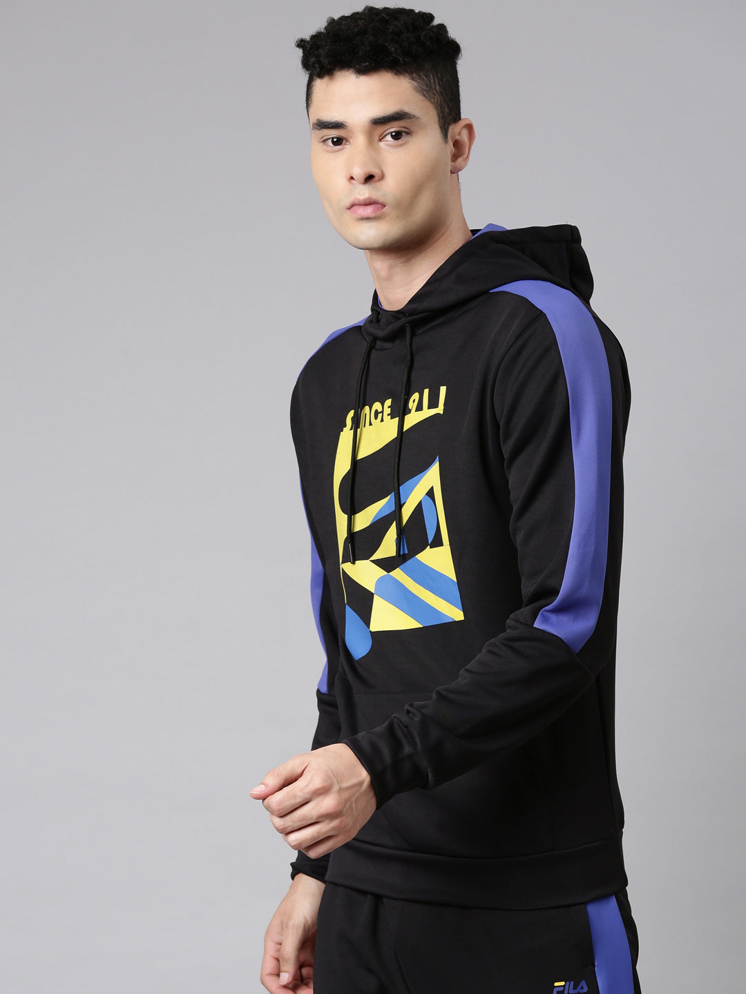 Fila Peacoat Crystelle Men's Long Sleeve Hoodie
