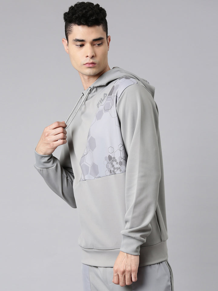 Fila Blue Reed Men's Long Sleeve Hoodie
