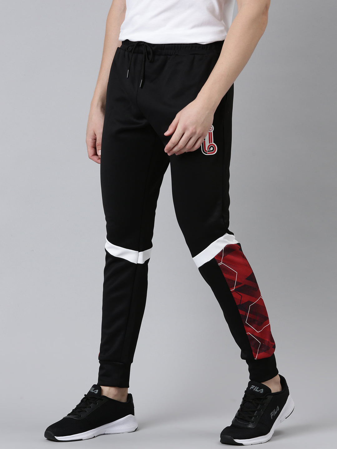 Fila Light Pink Sara Men's Cut and Sew Track Pants