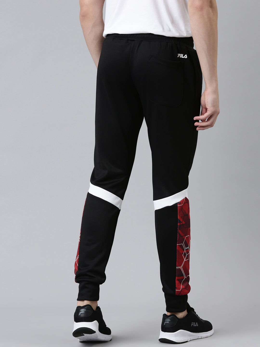 Fila Light Pink Sara Men's Cut and Sew Track Pants