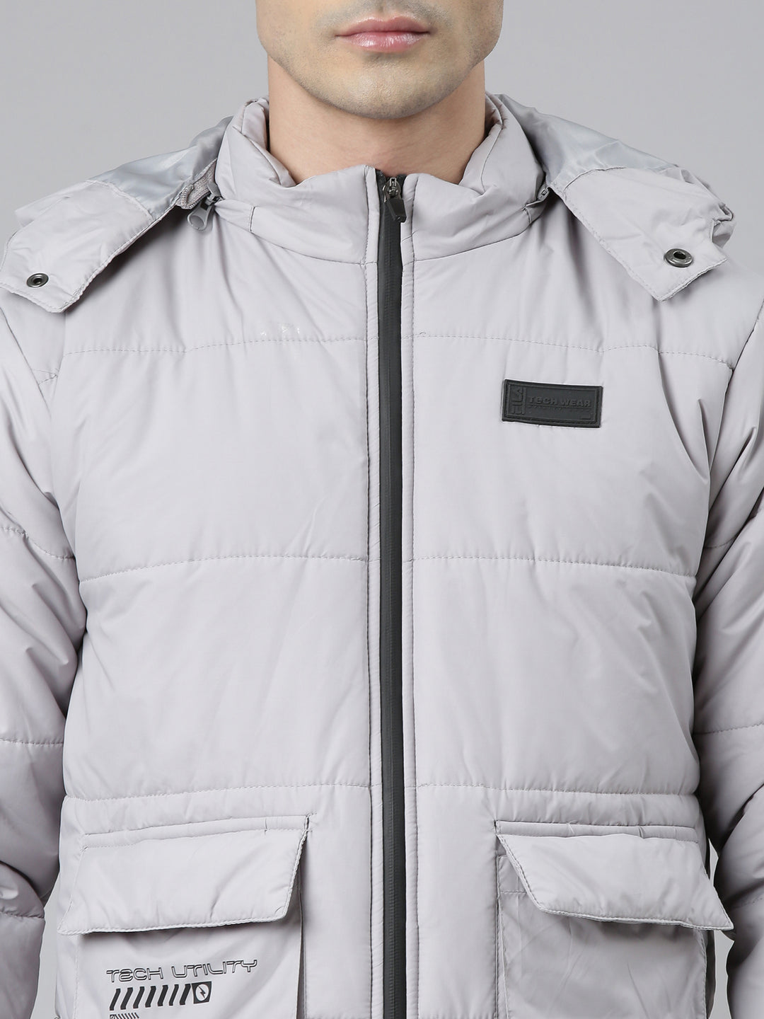 Fila Grey Mitch Men's Hooded Jacket