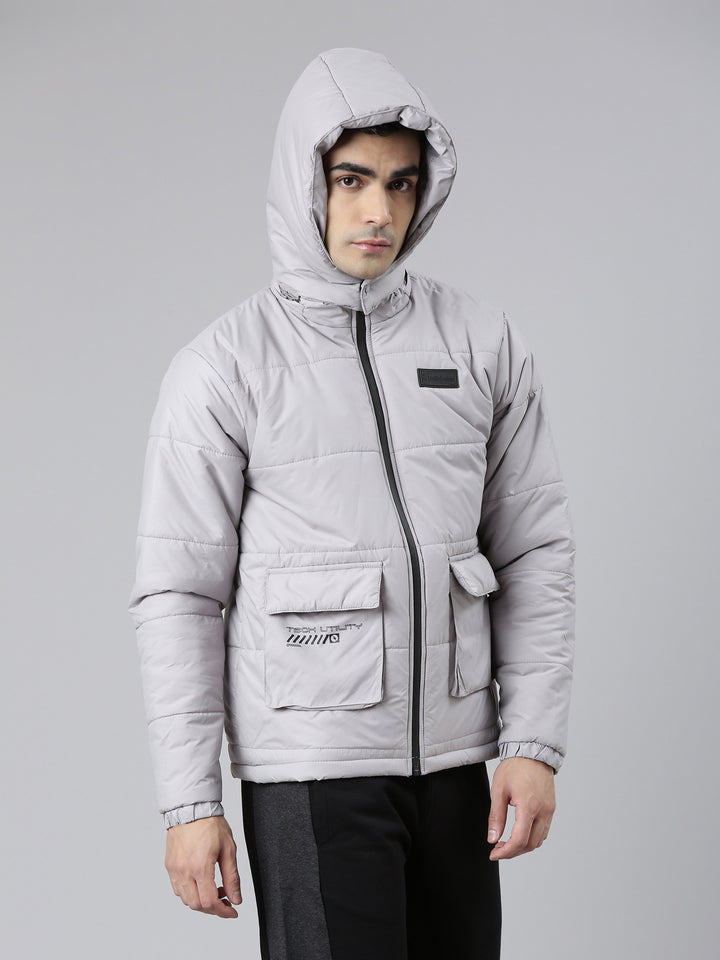 Fila Grey Mitch Men's Hooded Jacket