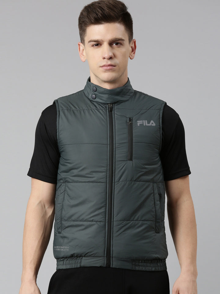 Fila White Apex Men's Gillet Jacket