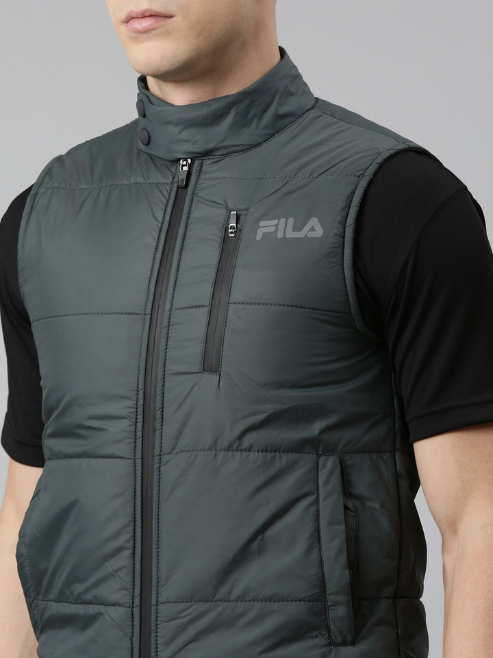 Fila White Apex Men's Gillet Jacket