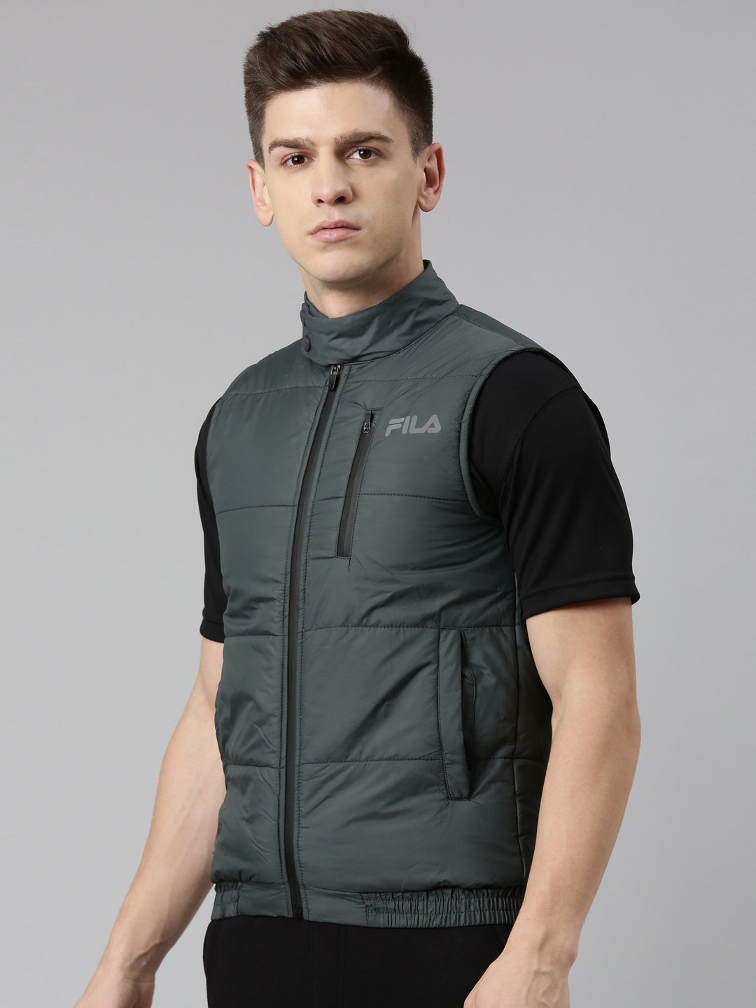 Fila White Apex Men's Gillet Jacket