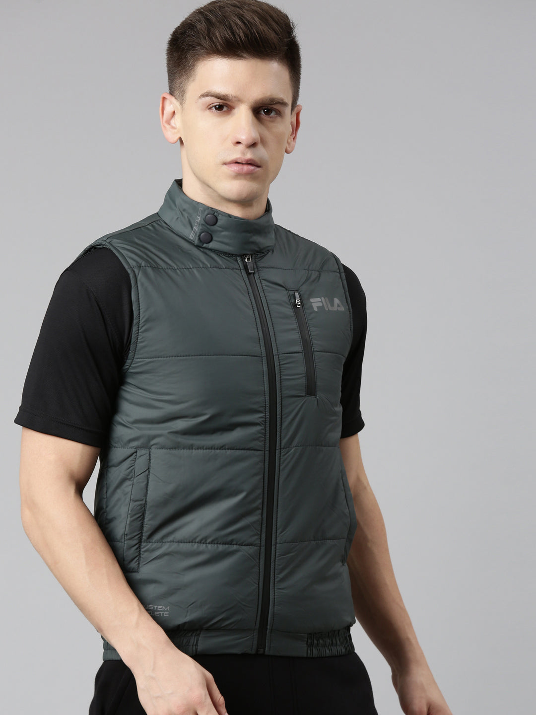 Fila White Apex Men's Gillet Jacket