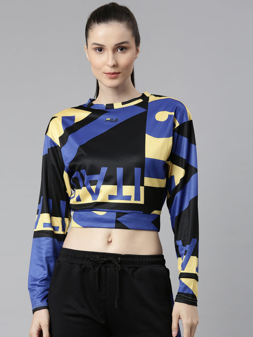 Fila Grey Jan Women's Crop Top