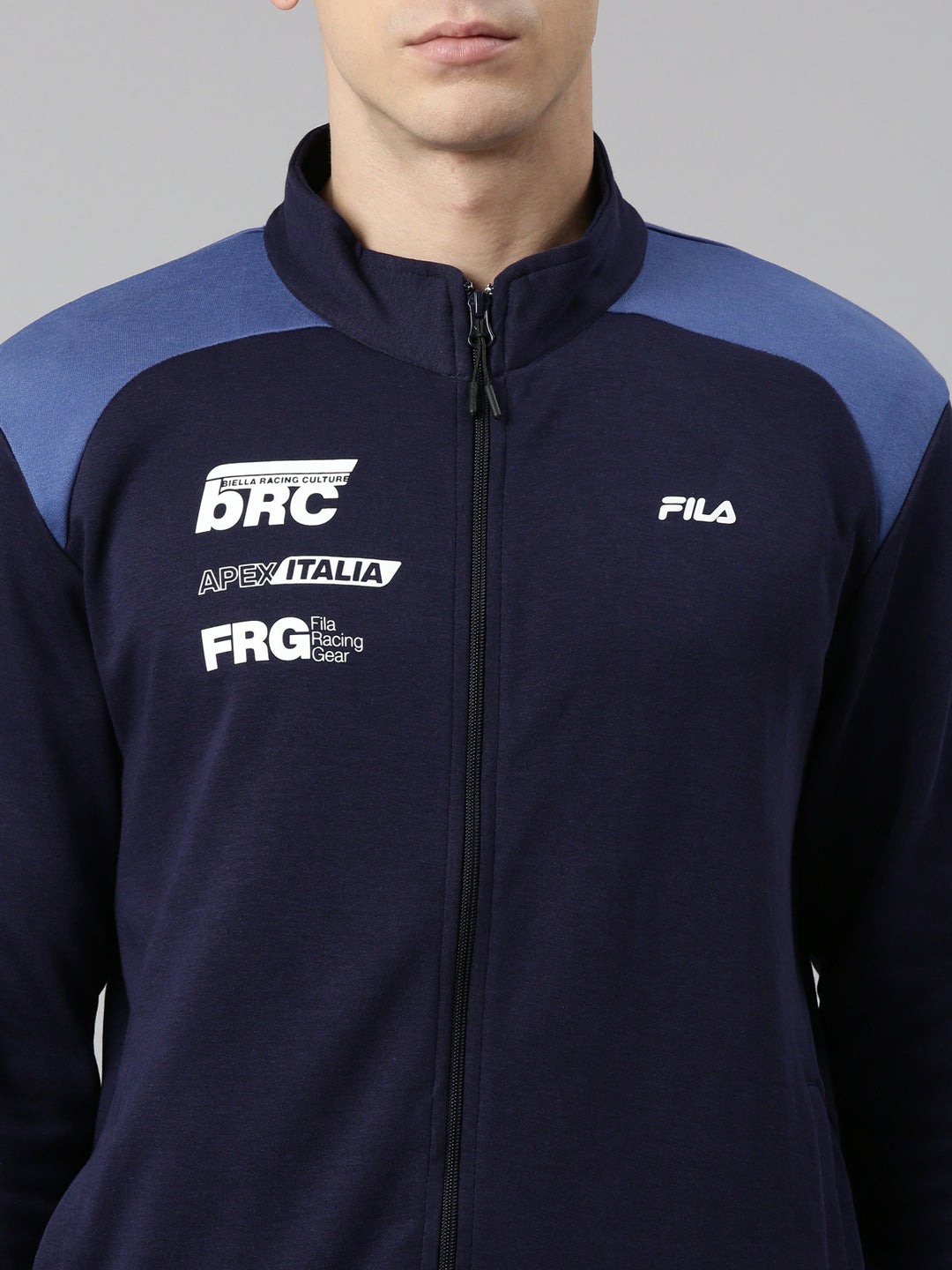 Fila White Sportivi Men's Sweat Jacket