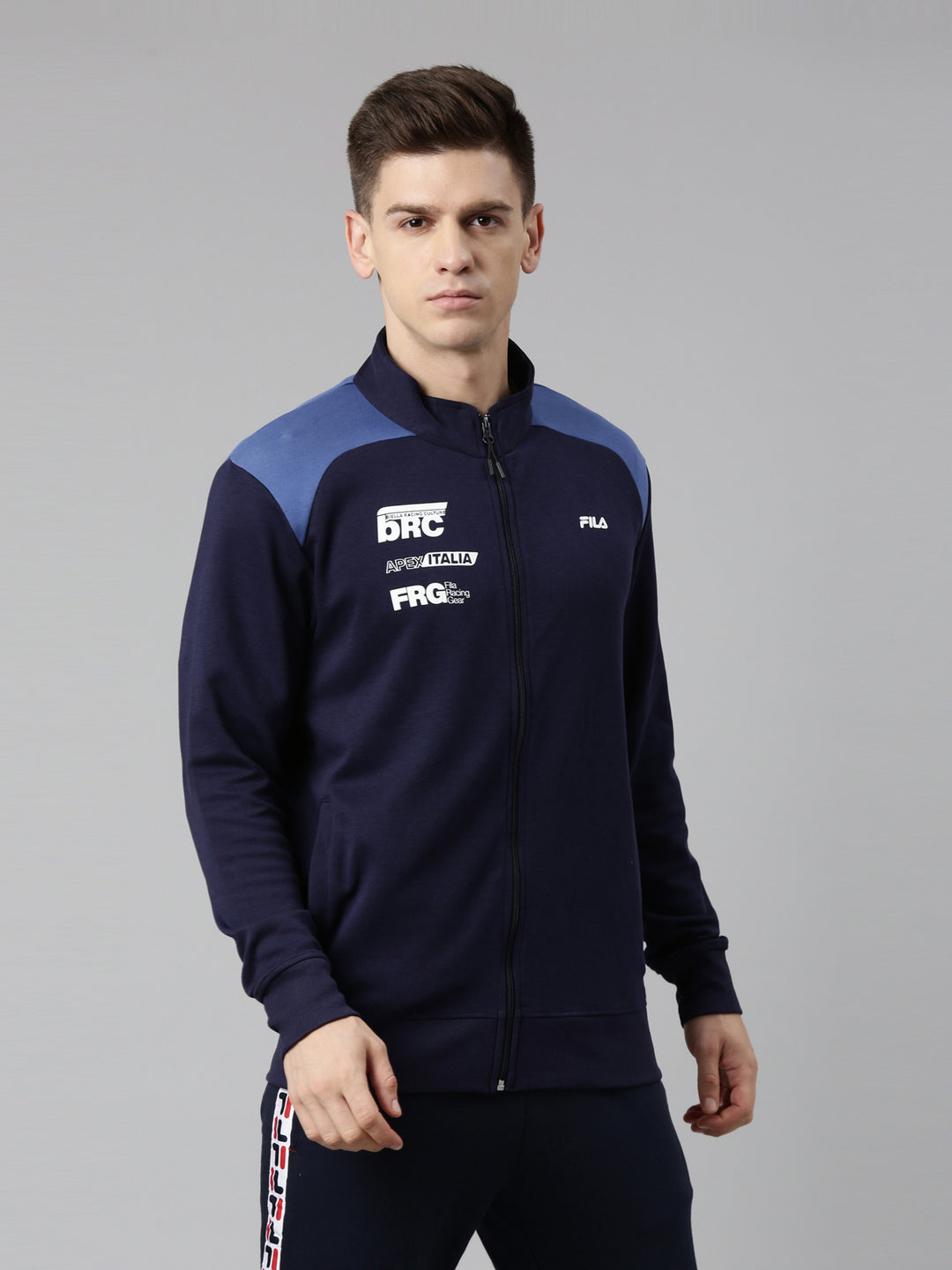Fila White Sportivi Men's Sweat Jacket