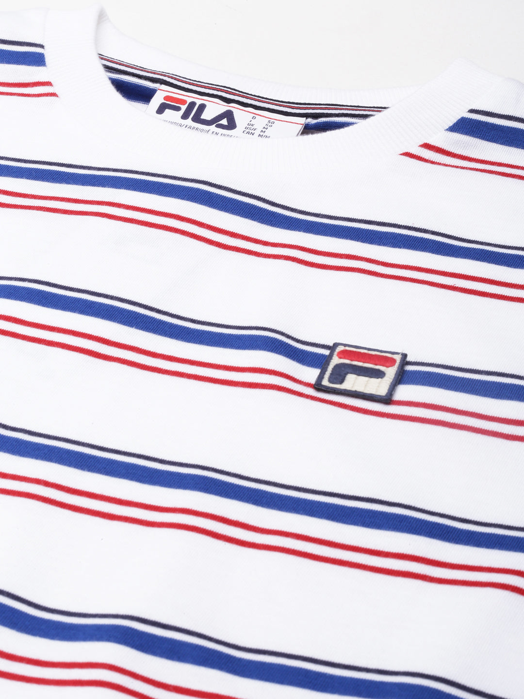 Fila Yellow Stan Men Stripe T-Shirt