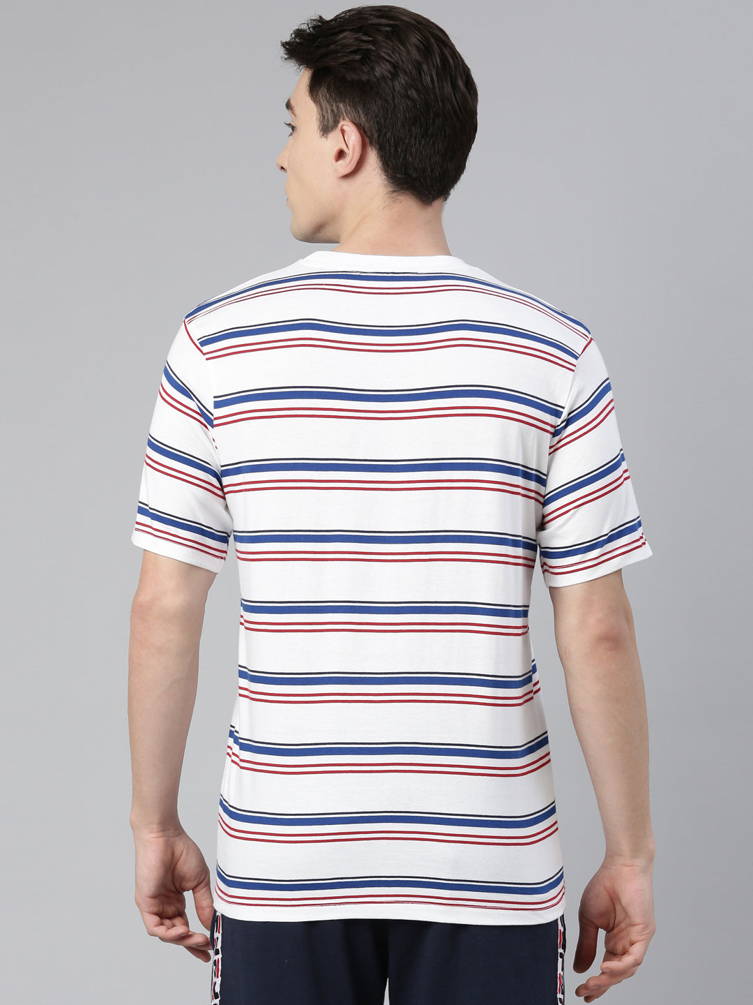Fila Yellow Stan Men Stripe T-Shirt