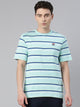 Fila Yellow Stan Men Stripe T-Shirt