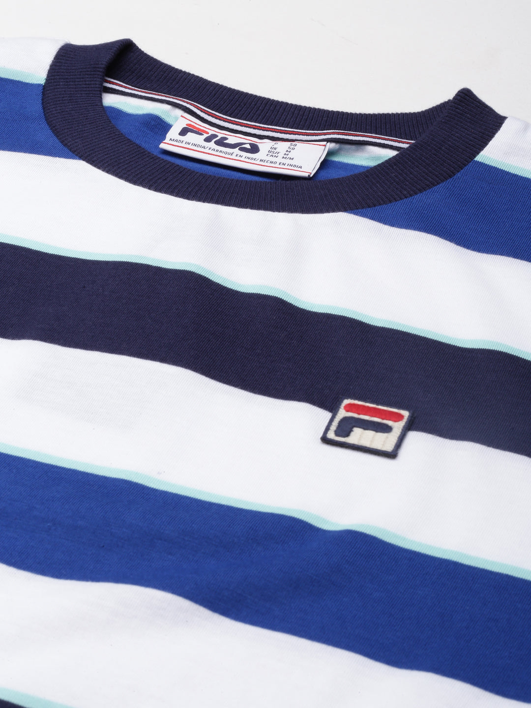 Fila Peacoat Jaxon Men Stripe T-Shirt