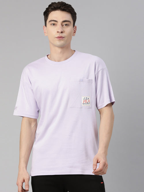 Fila Purple Mike Men Graphic T-Shirt