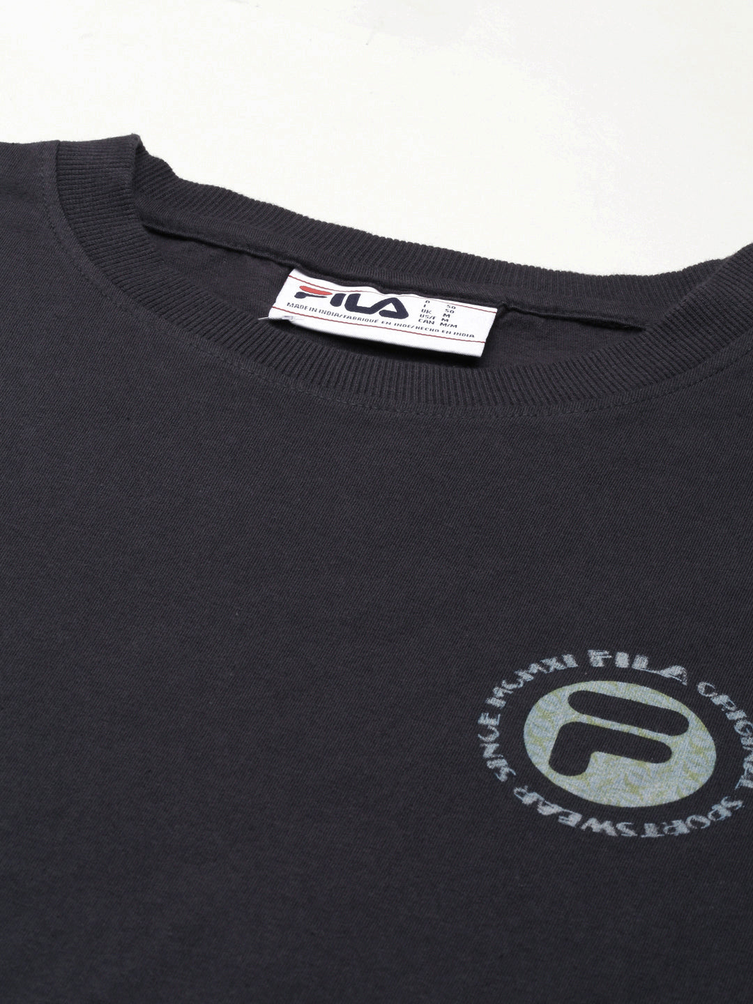 Fila Grey Haze Men's Graphic T-Shirt