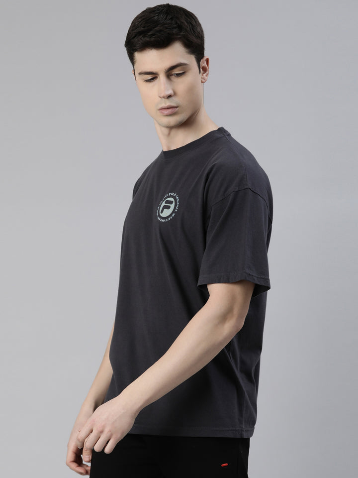 Fila Grey Haze Men's Graphic T-Shirt