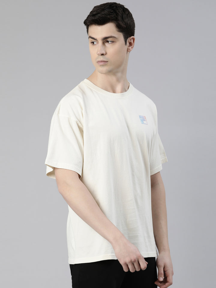 Fila Cream Ray Men's Graphic T-Shirt