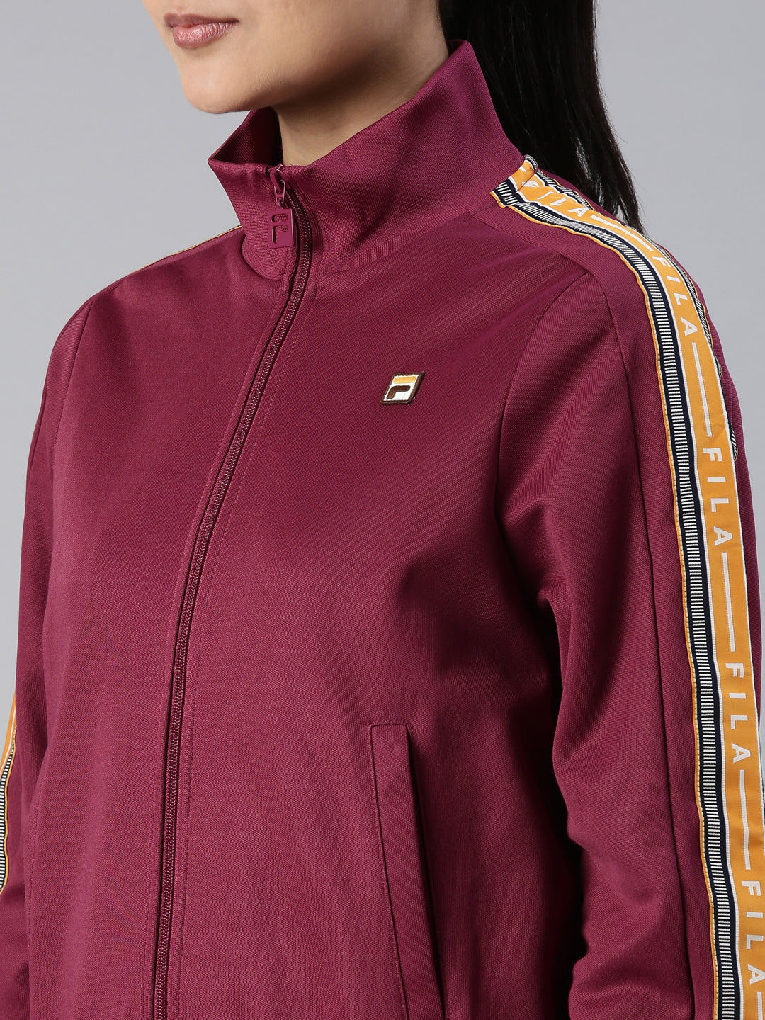 Fila Grey Ella Women's Track Jacket