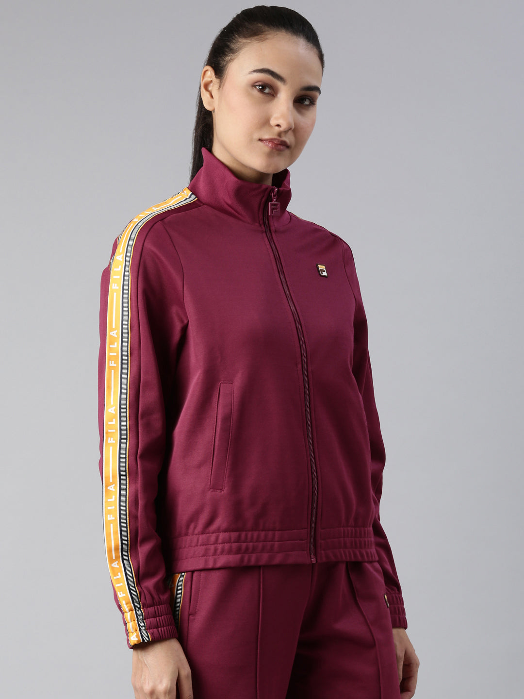 Fila Grey Ella Women's Track Jacket