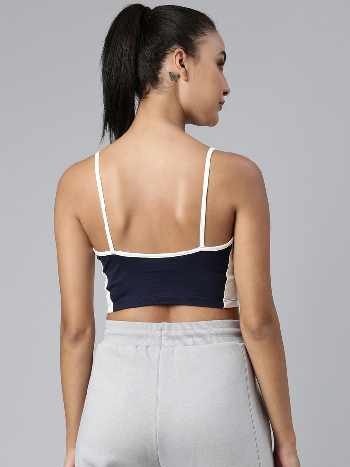 Fila Peacoat Mimi Women's Sleeveless Crop Top