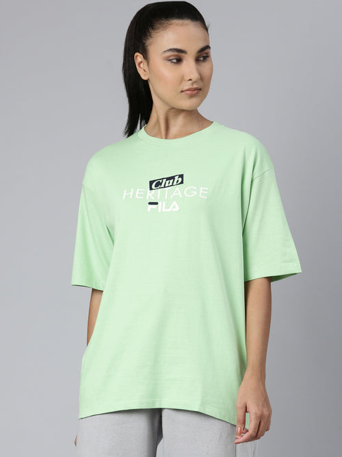 Fila Peacoat April Women Graphic T-Shirt