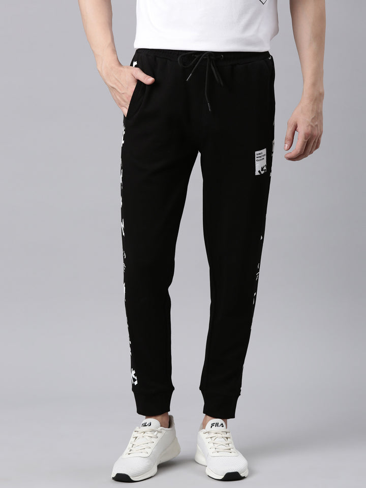 Fila Grey Neefam Men's Ribbed Joggers