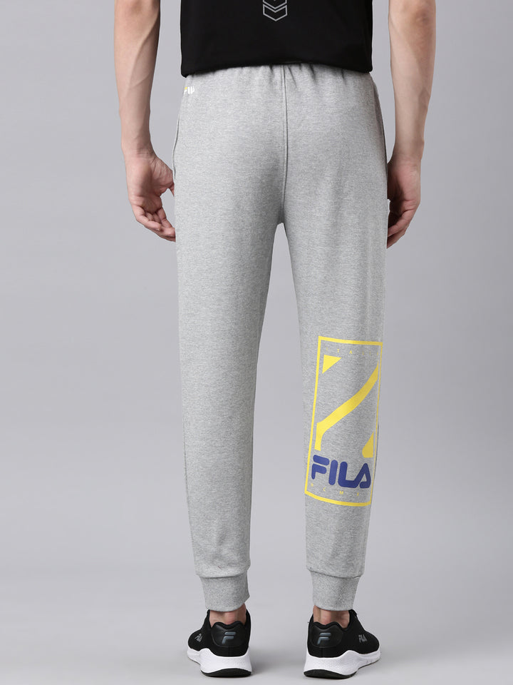 Fila Grey Pedrot Men's Ribbed Joggers