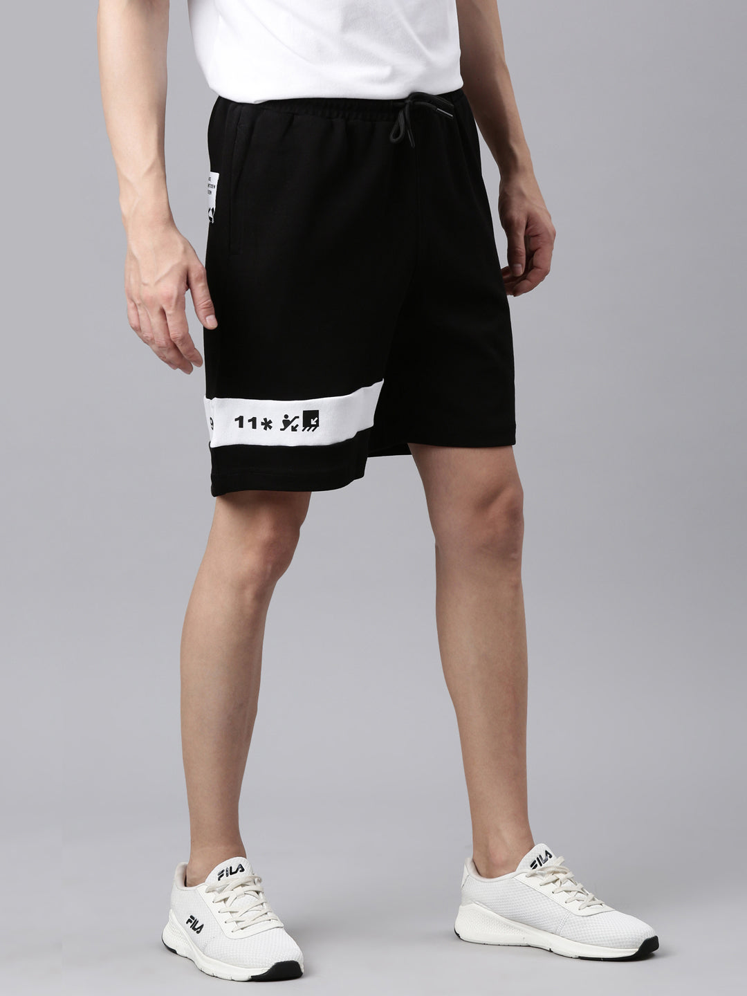 Fila Black Nedaz Men's Shorts
