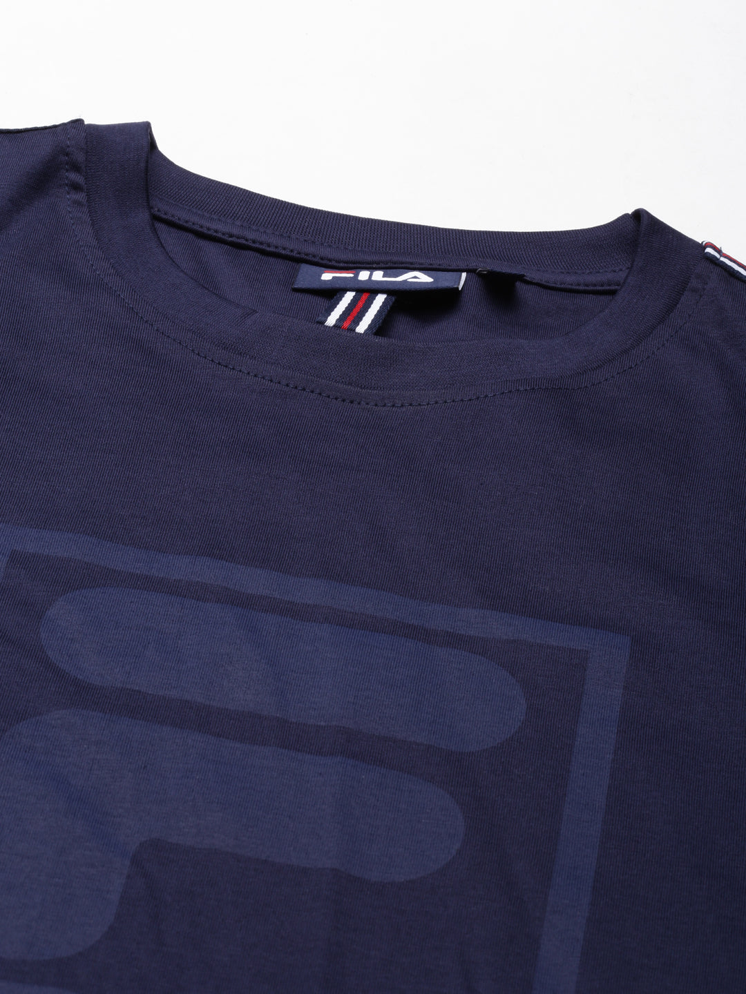 Fila White Addey Men's Graphic T-Shirts