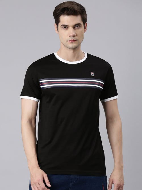 Fila White Anoli Men's Graphic T-Shirts
