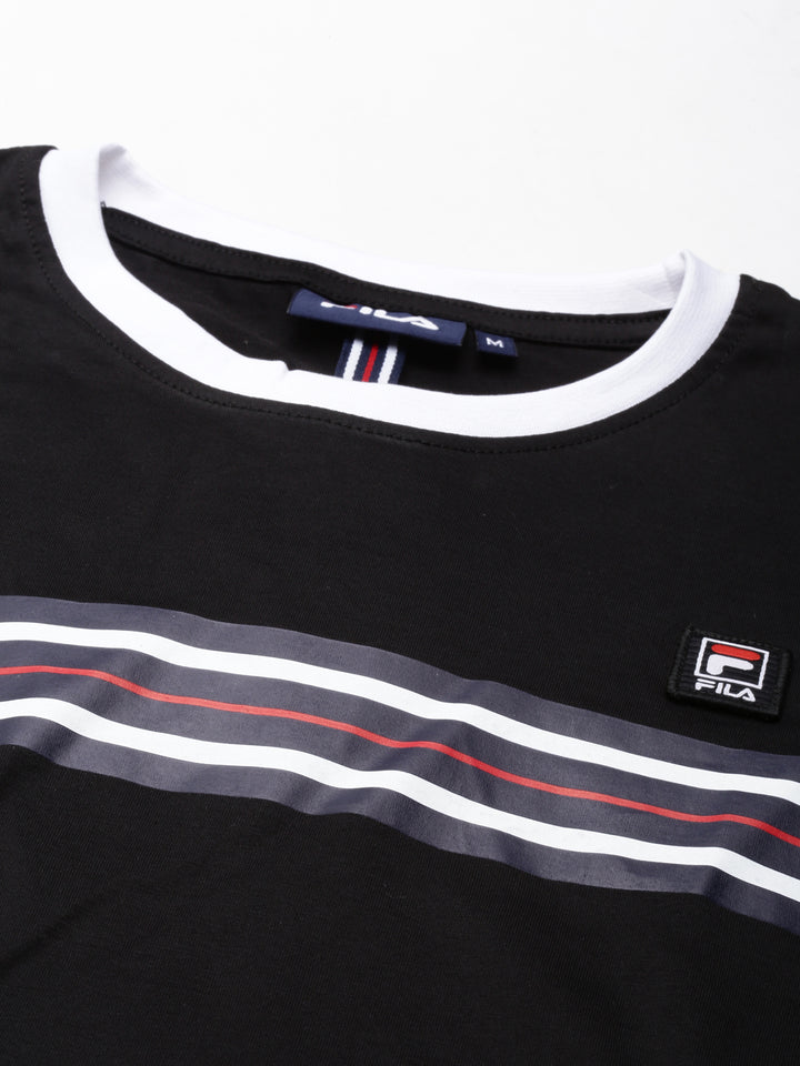 Fila White Anoli Men's Graphic T-Shirts