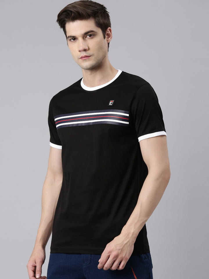 Fila White Anoli Men's Graphic T-Shirts
