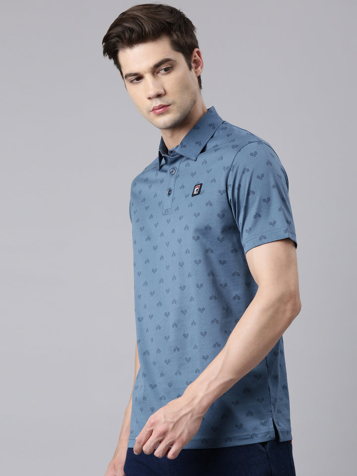 Fila White Atover Men's Polo