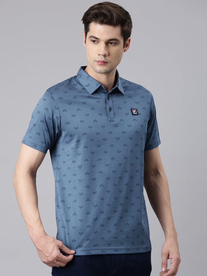 Fila White Atover Men's Polo