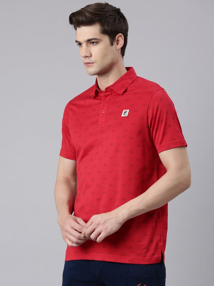 Fila White Atover Men's Polo