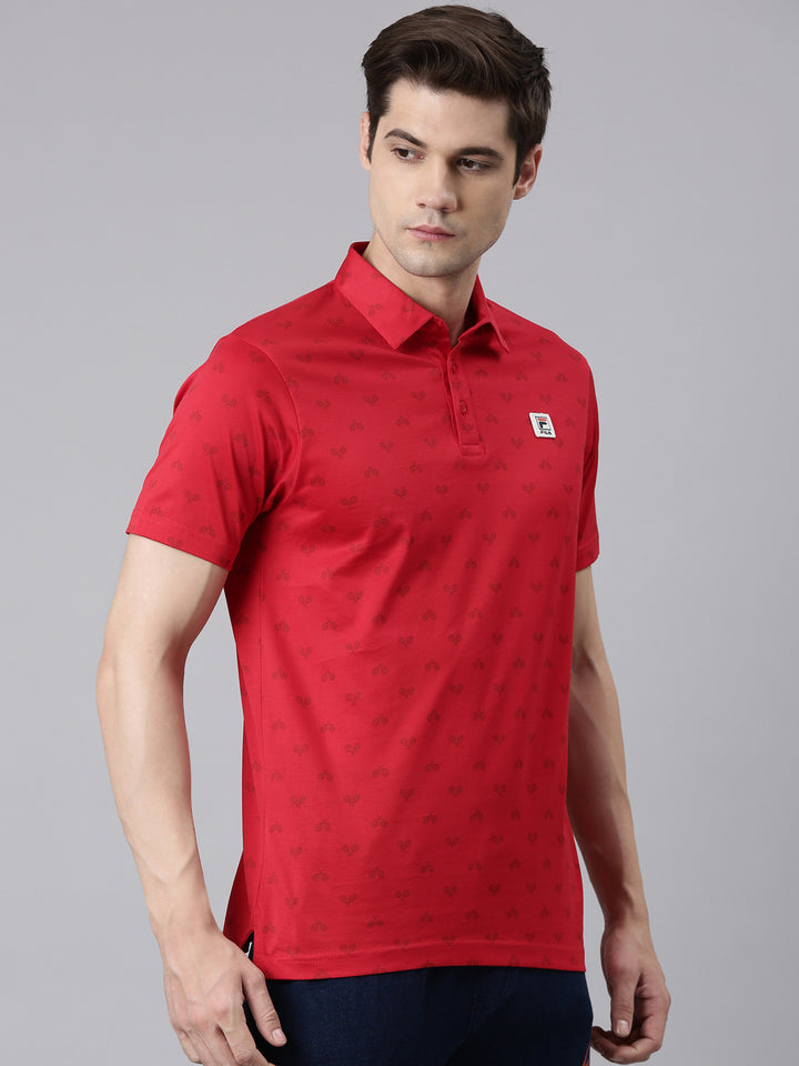 Fila White Atover Men's Polo